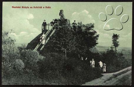 1918 husitský pomník u Mohejlíku